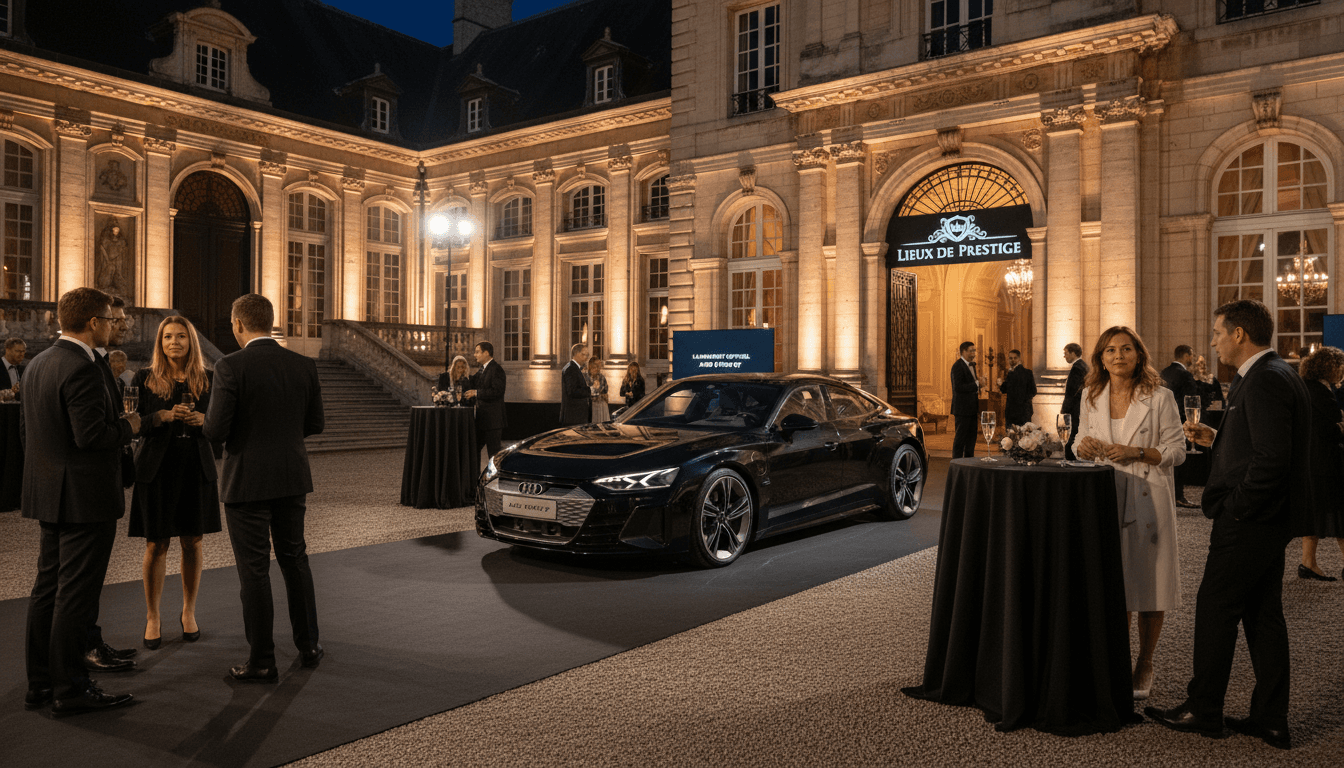 Fête dans un cadre historique