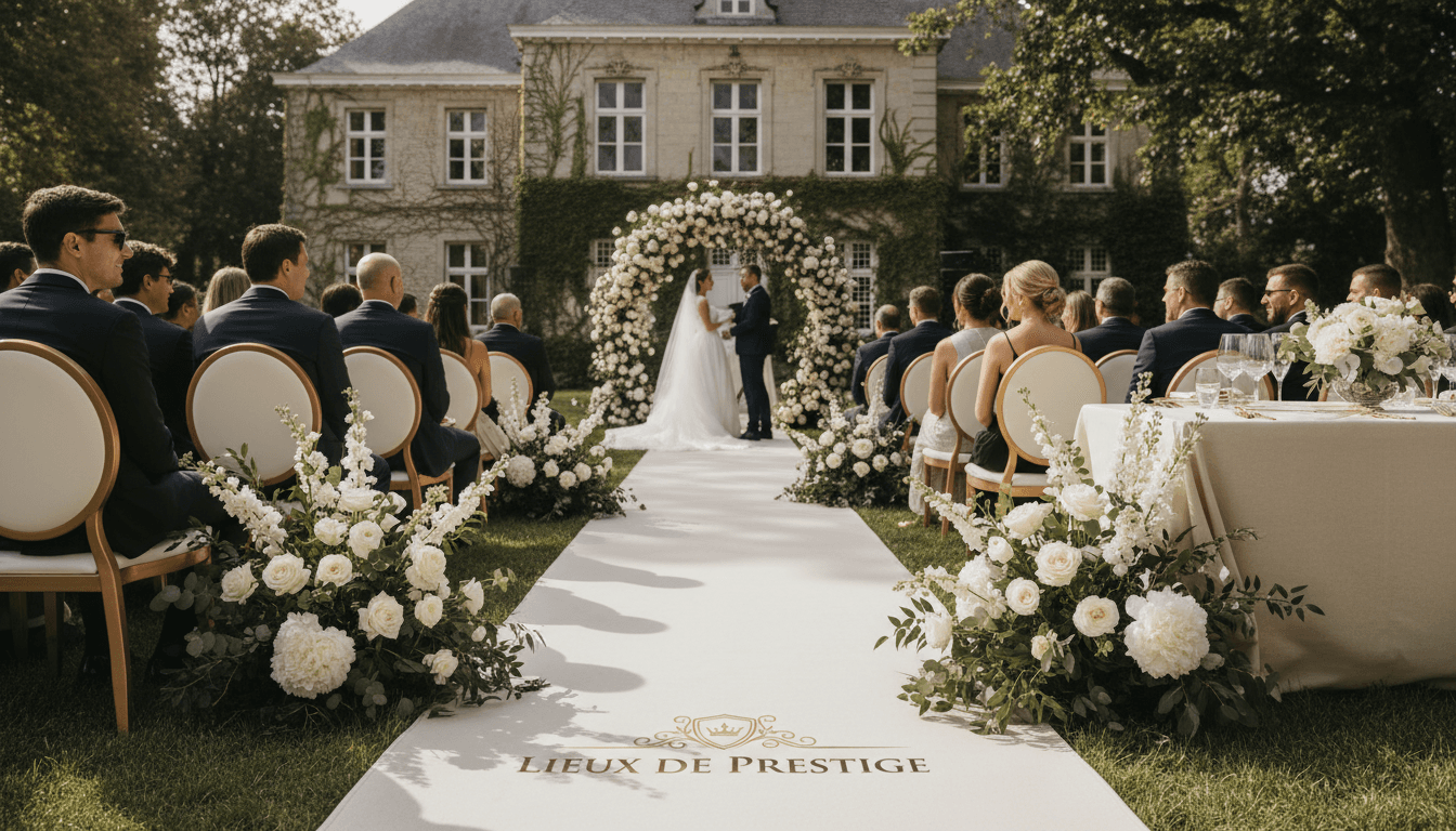 Mariage dans un château d'exception en Belgique - Cérémonie et réception